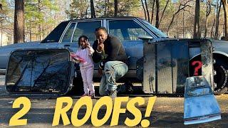 1989 Box Chevy build! Ep. 4 Struck Gold at the junkyard!! 2 panoramic roofs!