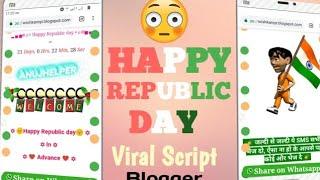 Happy Republic Day WhatsApp Viral Script Free