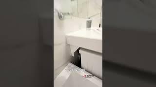 Идеальное решение для маленькой ванной | ремонт санузла | ремонт квартир Казань