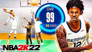 99 JA MORANT "SLASHING PLAYMAKER" BUILD is GAMEBREAKING NBA 2K22 CRAZY CONTACT DUNKS & ANKLE BREAKER