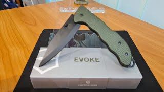 Victorinox  0.9425.DS24 Evoke BSH Alox  Super Pocket Knife  unboxing and demo