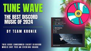 How to Make a Discord Music Bot and Host it 24/7 | TuneWave | Kronix