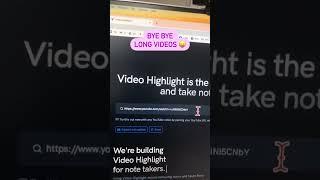 FREE AI Tool To Summarize Long Videos