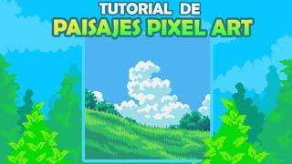 COMO DIBUJAR PAISAJES PIXEL ART