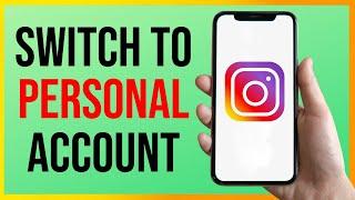 Instagram - How to Switch Back to Personal Account 2024 (Easy)