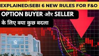 Lawizard EXPLAINED: SEBI के 6 नए नियम F&O में | Option Buyer और Seller के लिए क्या-क्या बदला?