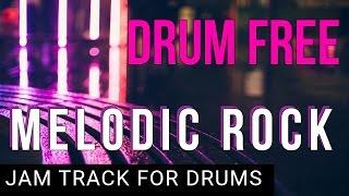 Drumless Backing Track Melodic Rock (120 BPM)