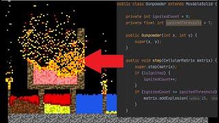 How To Code a Falling Sand Simulation (like Noita) with Cellular Automata