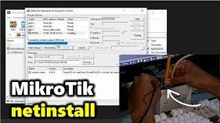 MikroTik hAP lite netinstall