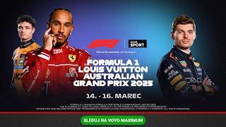 F1: NOVÁ SEZÓNA od piatka 14. 3. 2025 na Voyo