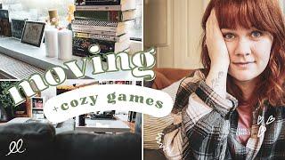 Decorating My New Office and Gaming Setup | Moving & Cozy Gaming Vlog