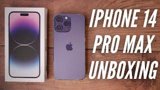 [Deep Purple] iPhone 14 Pro Max Unboxing and Comparison