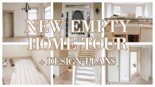 *NEW* EMPTY HOME TOUR | KITCHEN DESIGN PLANS | COZY COTTAGE + FARMHOUSE INSPIRATION | HOUSE + HOLM