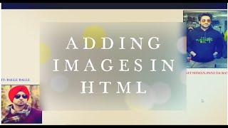 How to Insert Image in HTML using notepad || (In English)