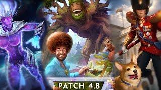 SMITE Patch 4.8 | HAPPY TREES - BOB ROSS PATCH | Patch Notes Review