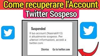 Come recuperare l'account Twitter sospeso (2022)| Come annullare la sospensione dell'account Twitter