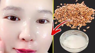 One Ingredient Stronger Than Botox \\ Anti aging Firming Face Mask with Flaxseeds!