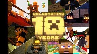 A Minecraft 10th Anniversary Collab | "Thank You" Parody by MrMeola