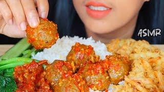 ASMR SAMBAL BAKSO ||MUKBANG INDONESIA #ASMR #asmrsounds #asmrvideo #bakso #baksopedas