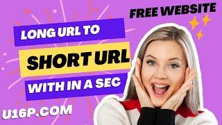 Create a free short link | Free Website for shortlink | How to shorten URL |