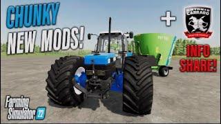 FS22 | NEW MODS! + ANTONIO CARRARO PACK INFO! | (Review) Farming Simulator 22 | PS5 | 22nd Feb 2022.