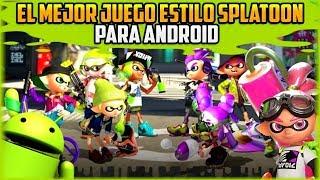 EL MEJOR JUEGO ESTILO SPLATOON PARA ANDROID ACTUALIZADO Paintman Go Gameplay