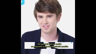 Freddie Highmore respondendo as perguntas do Google - LEGENDADO PTBR