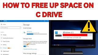 How To Free Up Space On C Drive