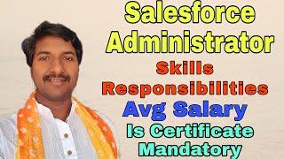 How to Become a Salesforce Administrator | Average salary of Salesforce Admin