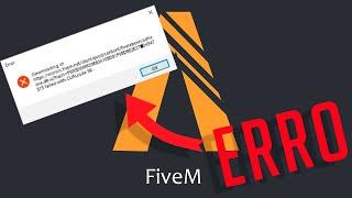 COMO RESOLVER ERRO DE DOWNLOAD FIVEM