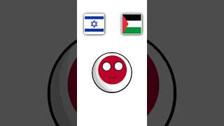 countries support israel or palestine #historyballs #countryballs