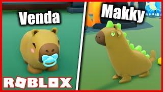 JSME CAPYBARY A MUTUJEME!Roblox Capybara Evolutions w/@Makousek​