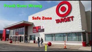 Prank Goes Wrong at Target Very Scary. Safe Place Violation