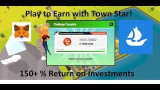 Buying my first NFT (Step-by-step) to Play2Earn in Town Star, Gala games