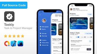 Taskly - Task & Project Manager | SwiftUI Source Code | Xcode Project - Ready for the App Store