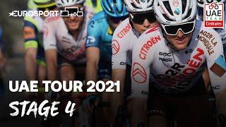 UAE Tour 2021 - Stage 4 Highlights | Cycling | Eurosport