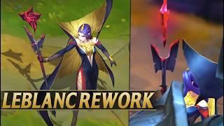 NEW LEBLANC REWORK INGAME PREVIEW - League of Legends