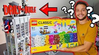 LEGO MĚSTO #25 - PRVNÍ MRAKODRAP A VLASTNÍ LEGO STAVBY?! 