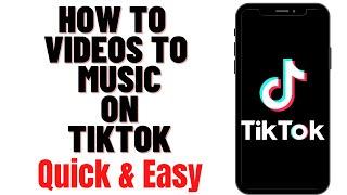 HOW TO SYNC VIDEOS TO MUSIC ON TIKTOK in 2024