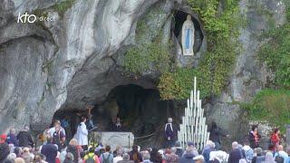 Chapelet du 9 octobre 2024 à Lourdes