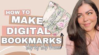 How To Create Digital Bookmarks | Digital Products To Sell On Etsy