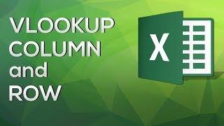 VLOOKUP COLUMN and ROW - Handle large data tables with ease [Advanced Excel]