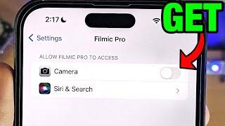 ANY iPhone How To Allow Access to Camera (& FIX Not Showing)