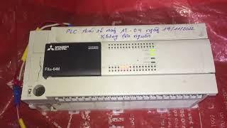 SỬA PLC MITSUBISHI Model: FX3U-64MR/ES-A Serial: 5245 Mô tả tình trạng ban đầu: Lỗi mất nguồn