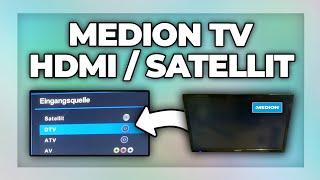 Medion TV auf HDMI, Satellit oder Kabel ändern - Tutorial