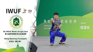 9th WKFC Wushu Kungfu Gala - Wang Qianlong (Fanziquan)