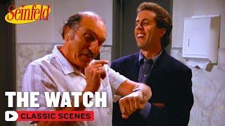 Jerry Tries To Buy Back His Watch From Uncle Leo | The Watch | Seinfeld