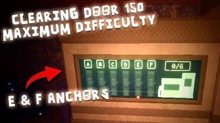 Clearing Hardest E & F Anchors in Door 150 | Doors Floor 2 Grumble Nest All Anchors Clearing