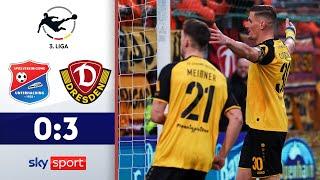 Auswärtssieg sichert Platz 1! | SpVgg Unterhaching - Dynamo Dresden | Highlights - 3. Liga 2024/25