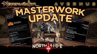Neverwinter Mod 19 - Masterwork Update Mastered Weapons Rings Gear Showcase & Comparison Northside